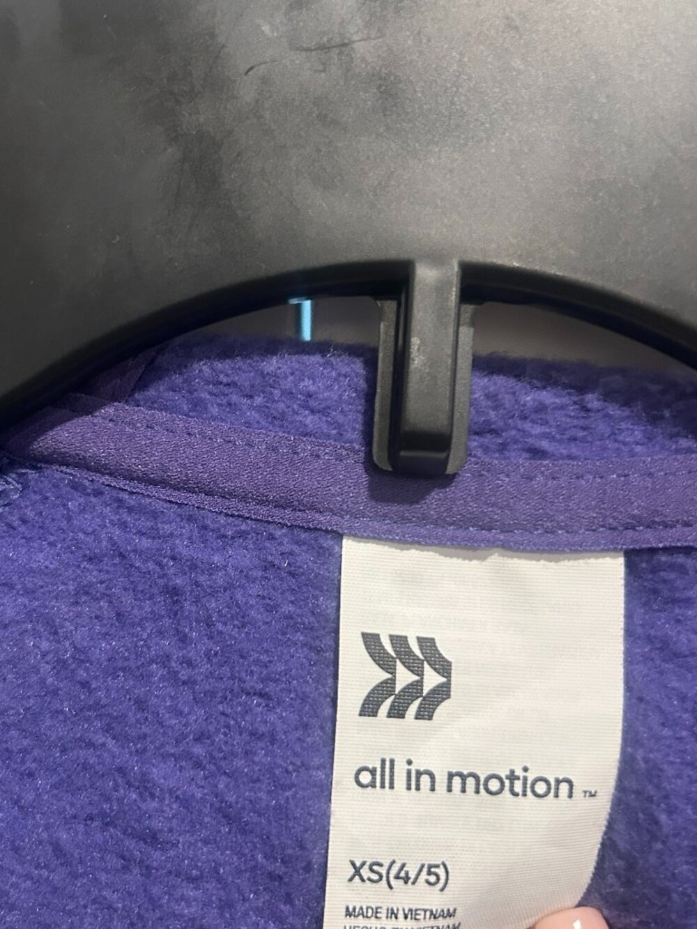 All In Motion Girls Purple Hoodie Size XS (4-5), 3 for $15 Kids Bundle - Picture 2 of 6